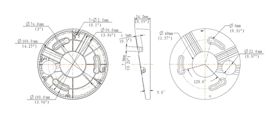 TR-UM06-E-IN Ceiling Mount